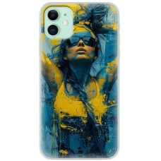 Чохол для iPhone 11 MixCase асорті українка фарбами