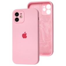 Чохол для iPhone 12 Square Full camera light pink