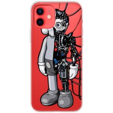 Чохол для iPhone 12 MixCase робот половини