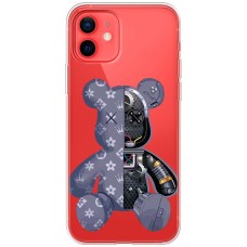 Чохол для iPhone 12 MixCase робот ведмедик