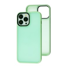 Чохол для iPhone 13 Pro Max WAVE Matte Colorful mint