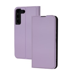 Чохол книжка Fibra для Samsung Galaxy S22 (S901) бузковий
