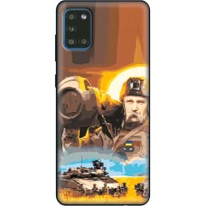 Чохол для Samsung Galaxy A31 (A315) MixCase патріотичні Шевченко з Javelin