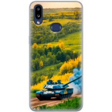 Чохол для Samsung Galaxy A10s (A107) MixCase патріотичні бойовий танк