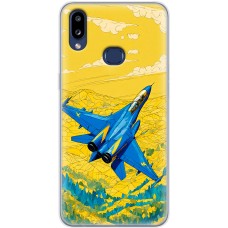 Чохол для Samsung Galaxy A10s (A107) MixCase патріотичні літак