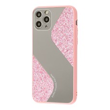 Чохол для iPhone 11 Pro Max Shine mirror рожевий