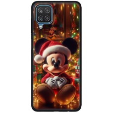 Чохол для Samsung Galaxy A12 / M12 MixCase Новий рік маленький Міккі