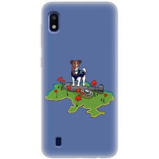 Чохол для Samsung Galaxy A10 (A105) MixCase Патрон захисник України