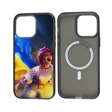 Чохол для iPhone 13 Pro MixCase MagSafe MagSafe патріотичний плач України