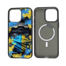 Чохол для iPhone 13 Pro MixCase MagSafe MagSafe патріотичний захисники України