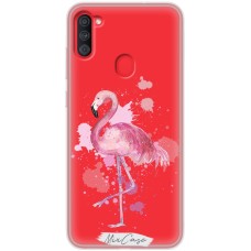 Чохол для Samsung Galaxy A11 / M11 Mixcase фламінго