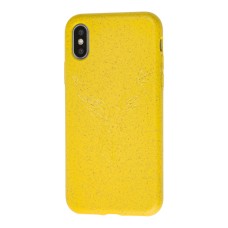 Чохол для iPhone Xs Max Eco-friendly nature "олень" жовтий