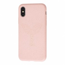 Чохол для iPhone Xs Max Eco-friendly nature "дерево" рожевий
