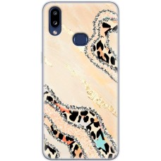 Чохол для Samsung Galaxy A10s (A107) MixCase Леопард кристал