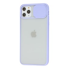 Чохол для iPhone 11 Pro LikGus Camshield camera protect бузковий