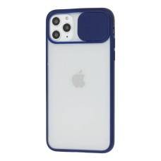 Чохол для iPhone 11 Pro Max LikGus Camshield camera protect синій