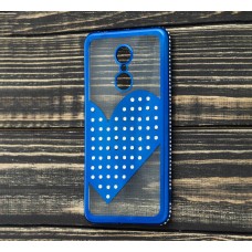Чохол для Xiaomi Redmi 5 Kingxbar серце синій