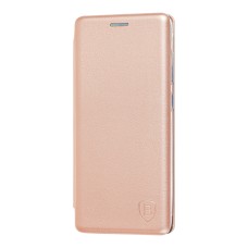 Чохол книжка Premium для Samsung Galaxy A71 (A715) рожево-золотистий