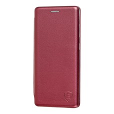 Чохол книжка Premium для Samsung Galaxy A71 (A715) бордовий