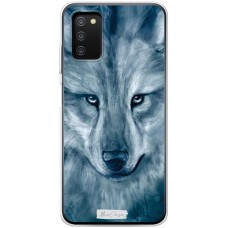 Чохол для Samsung Galaxy A03s (A037) Mixcase морда вовка