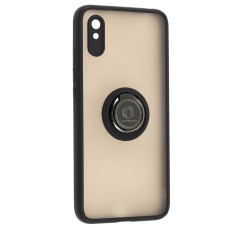 Чохол для Xiaomi Redmi 9A LikGus Edging Ring чорний