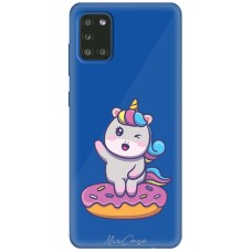 Чохол для Samsung Galaxy A31 (A315) Mixcase весела одноріжка
