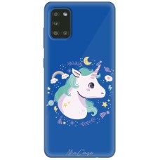Чохол для Samsung Galaxy A31 (A315) Mixcase весела єдиноріг