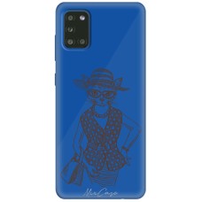 Чохол для Samsung Galaxy A31 (A315) Mixcase сувора кішка