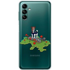 Чохол для Samsung Galaxy A04S (A047) MixCase Патрон захисник України