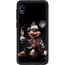 Чохол для Samsung Galaxy A10 (A105) MixCase Новий рік гламурний Міккі