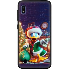 Чохол для Samsung Galaxy A10 (A105) MixCase Новий рік Scrooge and money