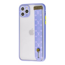 Чохол для iPhone 11 Pro WristBand LV лавандовий
