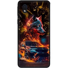 Чохол для Samsung Galaxy A01 Core (A013) MixCase машини неон bmw вовк