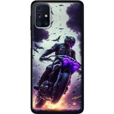 Чохол для Samsung Galaxy A51 (A515) / M40s MixCase машини неон мото