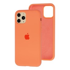 Чохол для iPhone 11 Pro Silicone Full помаранчевий / papaya