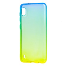 Чохол для Samsung Galaxy A10 (A105) Gradient Design жовто-зелений