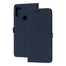 Чохол книжка для Samsung Galaxy A11 / M11 Side Magnet синій