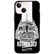 Чохол для iPhone 13 mini MixCase патріотичні котики ЗСУ