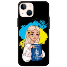 Чохол для iPhone 13 mini MixCase патріотичні паспорт українки