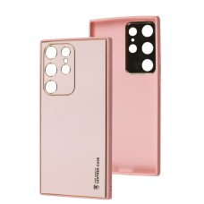 Чохол для Samsung Galaxy S23 Ultra (S918) Leather Xshield pink