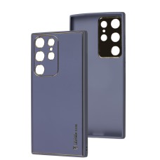 Чохол для Samsung Galaxy S23 Ultra (S918) Leather Xshield lavender gray