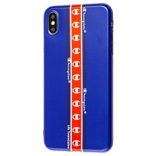 Чохол для iPhone Xs Max IMD "champion blue"