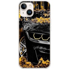 Чохол для iPhone 14 MixCase асорті авто в жовтому листі
