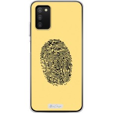 Чохол для Samsung Galaxy A03s (A307) MixCase абстракція відбиток пальця