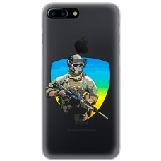 Чохол для iPhone 7 Plus / 8 Plus MixCase патріотичні шеврон