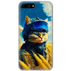 Чохол для iPhone 7 Plus / 8 Plus MixCase патріотичні котик