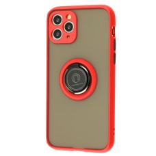 Чохол для iPhone 11 Pro LikGus Edging Ring червоний