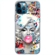 Чохол для iPhone 14 Pro Max MixCase графіті Мерилін Монро