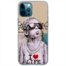 Чохол для iPhone 14 Pro Max MixCase графіті I love life