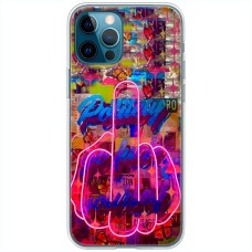 Чохол для iPhone 14 Pro Max MixCase графіті pink hand